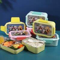 hot【cw】 Demon Slayer Bento Microwave Safe Thermal Insulated Food Kids School Children