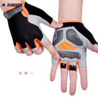 【CW】 Half Gloves Men/Women Outdoor Cycling Anti-Shock Breathable Hiking