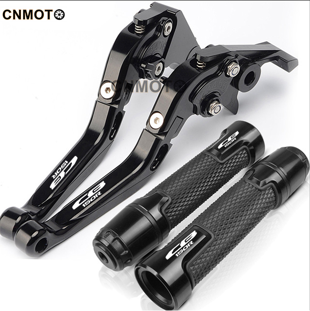 for-honda-cb150r-streetfire-exmotion-2017-2023-modified-high-quality-cnc-aluminum-alloy-6-stage-adjustable-foldable-brake-lever-clutch-lever-with-handlebar-grips-glue-set-cb150r-1