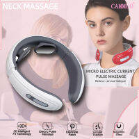 Cammuo Electric Pulse Back Neck Infrared Massager Relaxation Cervical Massager Heating Pain Relief Tool