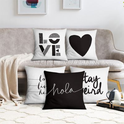 【hot】❃ Fashionable and English Car Throw Cover Household Sofa Cushion