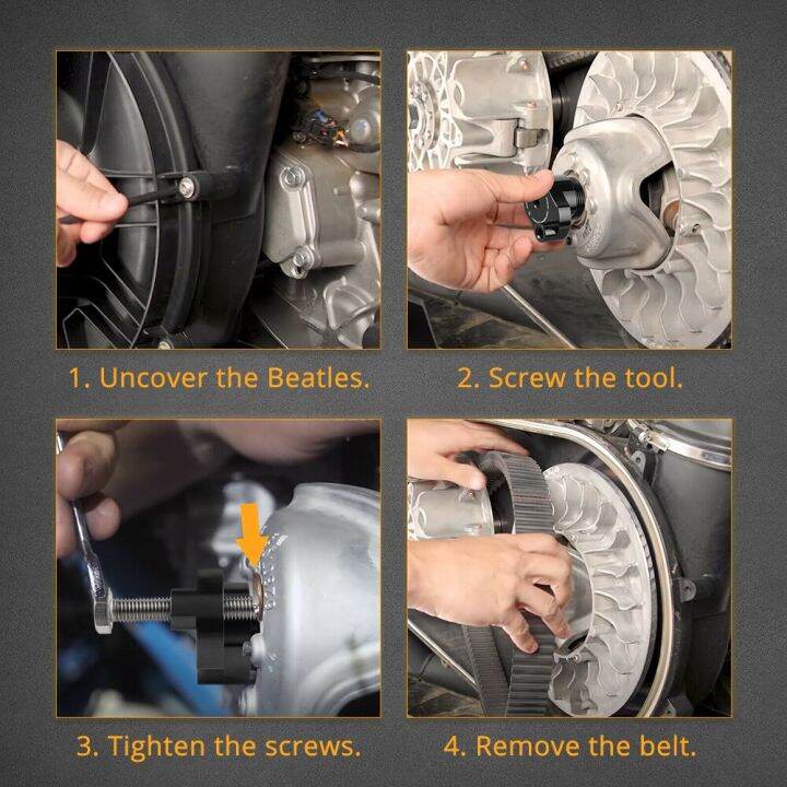 Utv Defender Nicecnc Sprayer Tool, Bolt Secondary Clutch Belt For Can