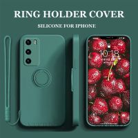 ┋✤✵ Case For Mi Redmi Note 11 11T Pro Case Ring Holder Lanyard Silicone Funda Coque For Xiaomi Note 10 Pro 9S 9 Max For Poco X3 Case