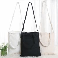 1PC Reusable Shopping Bag Large Folding Tote Unisex Blank DIY Original Design Eco Foldable Cotton Bags Canvas Handbag