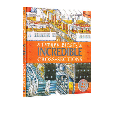 The 25th anniversary of the incredible profile of the English original DK hardcover edition Stephen biesty Stephan bisti DK Illustrated Encyclopedia for children