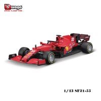 1:43 2021 F1 SF21 #55 Carlos Sainz Alloy Luxury Vehicle Diecast Cars Model Toy Collection Gift