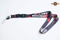 JDM Mitsubishi สายโทรศัพท์มือถือ สายคล้องพวงกุญแจ Lanyard Neck Strap Quick Release