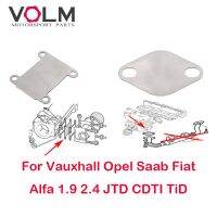 2PCS/LOT EGR valve metal blind gaskets for Vauxhall Opel Saab Fiat Alfa 1.9 2.4 JTD CDTI TiD