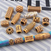 【CW】 10pcs Different 28 Styles Charms Hair Braid Dread Dreadlock Beads Cuffs Rings Jewelry Clasps Accessories Set