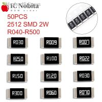 【hot】☇⊙  50PCS 2512 SMD 2W 1   Alloy Resistor Resistance R040 R050 R060 R070 R100 R120 R150 R200 R250 R300 R500