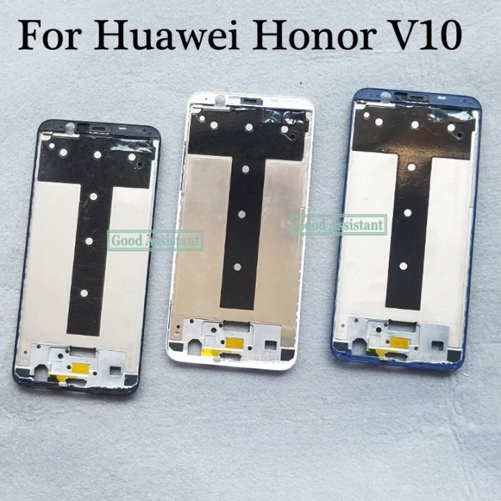 For Huawei Honor V10 BKL-L09 BKL-TL10 / Honor View 10 Front Housing Chassis Plate LCD Display Bezel Faceplate Frame Front frame Replacement Parts