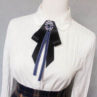 (ร้อน) Elegant Unisex คอเสื้อ Bow Tie Rhinestone คริสตัลงานแต่งงานคริสต์มาสเนคไทชุด Bowtie อุปกรณ์เสริม