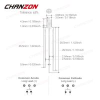 Hot Selling 100Pcs 3Mm Bicolor Red Yellow-Green LED Diode DIP Light Emitting Lamp Bulb Common Anode Cathode Clear Diffused Lens Electronic