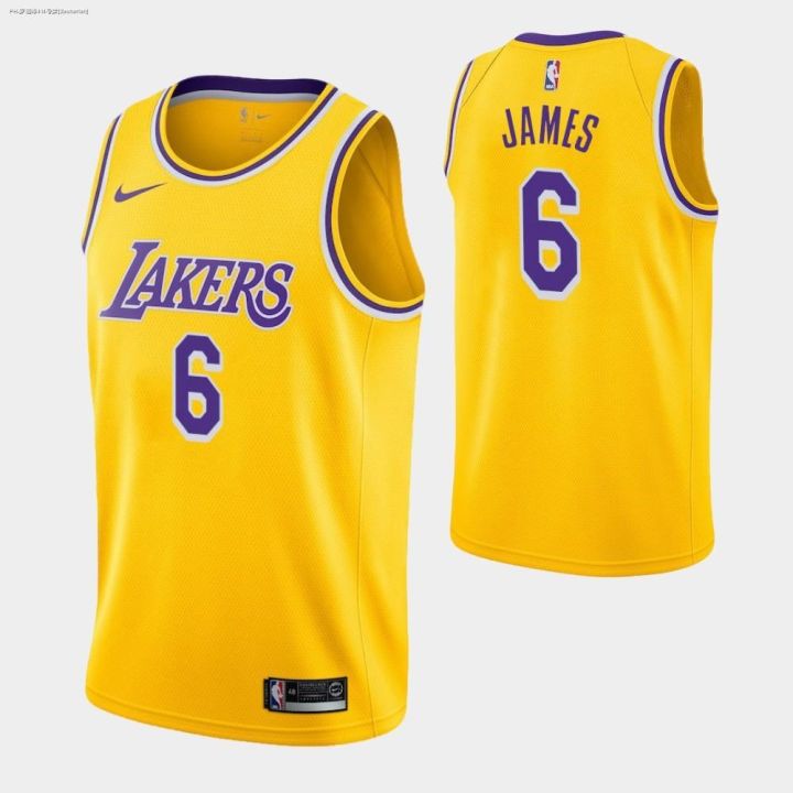 2021-22 Los Angeles Lakers LeBron James #6 Earned Edition Jersey