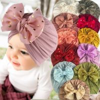 【hot sale】✕▫✕ C05 Baby Headband Baby Floral Solid Turban Beanie Bowknot Headband Toddler Baby Girl Knot Headbands Wholesale Supplies