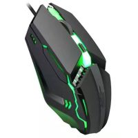 Gaming Electronic Sports RGB Streamer Horse Running Luminous USB Wired PC Computer 1600DPI Laptop Mouse Both hands