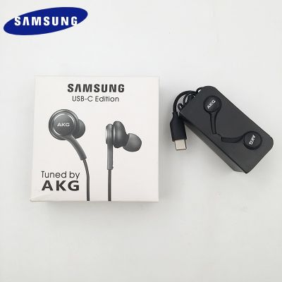 ZZOOI Original Samsung Gaming Earphone AKG Headphone In-ear Type C Mic Wired For Galaxy M52 M53 M40 A33 A53 A72 A80 A90 A60 S20 S21 FE