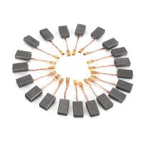 20Pcs Carbon Brushes Motor For Bosch 125 Motor Angle Grinder Electric Drill Graphite Brush Power Tool Replacement  5*10*15mm Rotary Tool Parts Accesso