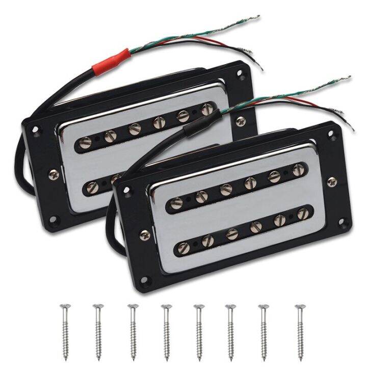 II Style Electric Guitar Pickup Brass Cover Coil Splitting Pickup