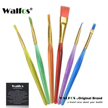 Painting Brushes Set Craft Tools, Cake Decorating Tools Fondant Painting Brushes  Cake Toppers 3 Pcs Brush Set Thin Brushes 