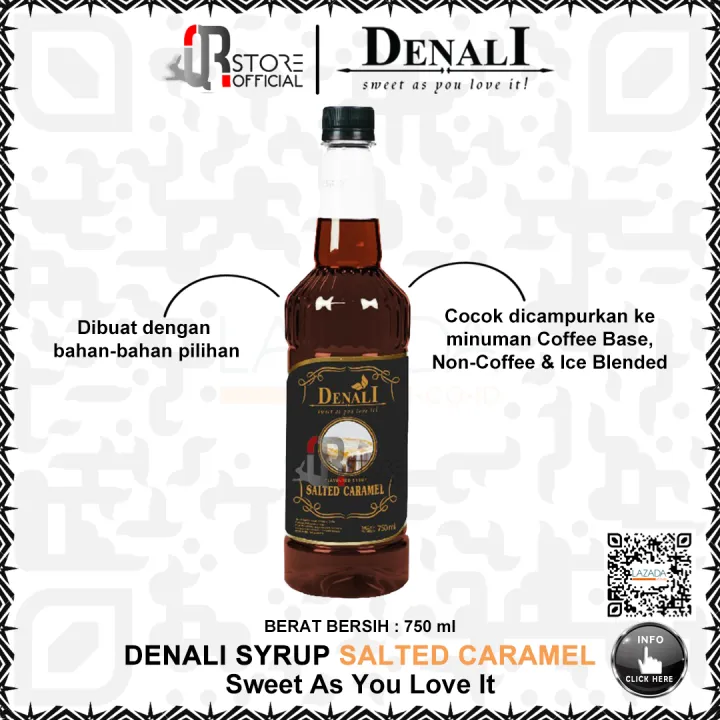 Denali Syrup Sirup Denali Uk Rasa Salted Caramel Lazada Indonesia