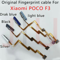 ใหม่สำหรับ Xiaomi Poco F3 เซ็นเซอร์ลายนิ้วมือเครื่องสแกน Touch ID เชื่อมต่อปุ่ม Home Flex Cable โมดูลอะไหล่สำหรับ Xiaomi poco f3-DFGN STORE