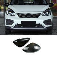 Car Real Carbon Fiber Side Rear View Mirror Cover Trim Side Wing Mirror Caps for Fit 2021-2023