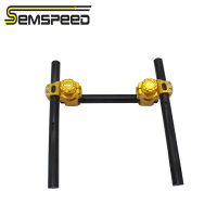 SEMSPEED 1คู่สำหรับYamaha NMAX 155 150 125 2015-2022 2023 รถจักรยานยนต์CNC 22Mm Handlebarบาร์ยึดส้อมหลอดClipons