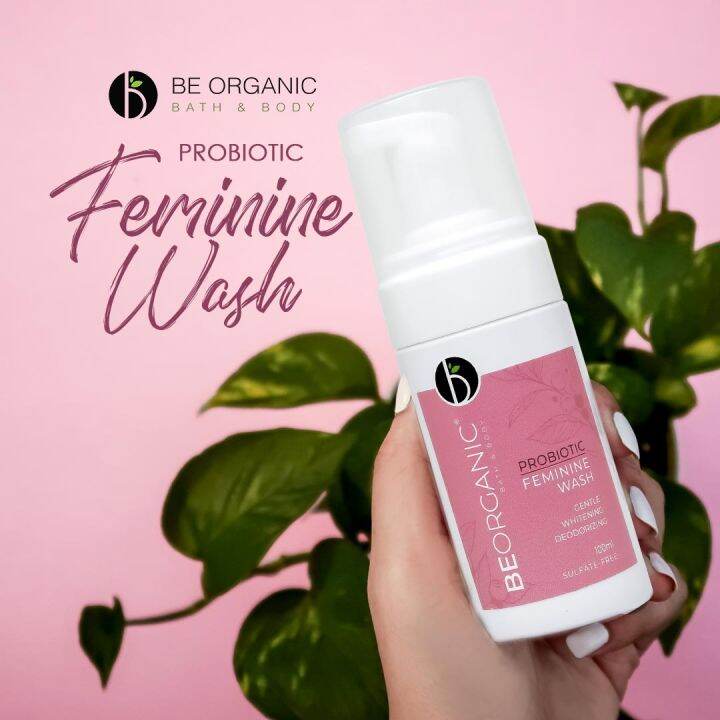 Be Organic Probiotic Feminine Wash Gentle Whitening OdorControl 100ml