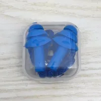 Soft Anti-Noise Ear Plug Waterproof Swimming Silicone Swim Earplugs For Adult Children Swimmers Diving With Rope Accessories Accessories