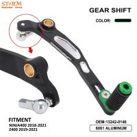 Motorcycle CNC Gear Shift Lever Adjustable Folding Aluminum Shifter For Kawasaki Ninja400 Ninja 400 2018 2021 Z400 2019 2021