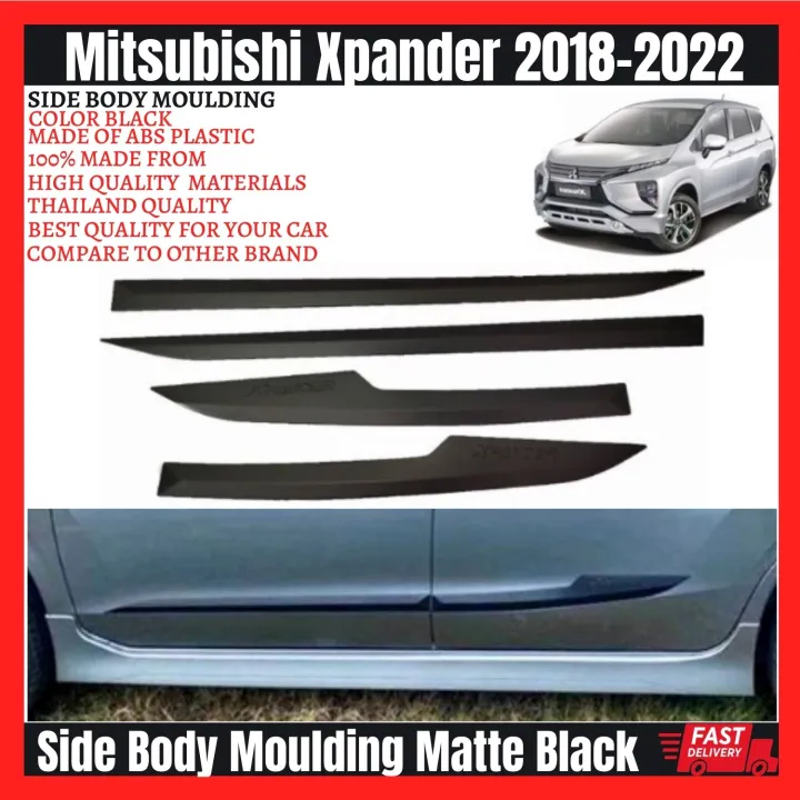 Mitsubishi Xpander 20182022 OEM Side Body Moulding Matte Black Lazada PH
