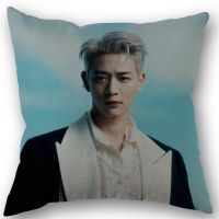 Choi Minho Singer Pillow Covers Cases Cotton Linen Zippered Square Decorative Pillowcase OutdoorOfficeHome Cushion 45x45cm