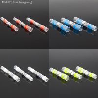 ❀ Heat Shrinkable Wire Connectors 10/20/30PCS SST21 Waterproof Sleeve AWG22-18 Butt Electrical Splice Tinned Solder Seal Terminal