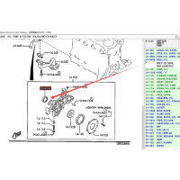 อุปกรณ์เสริมในรถยนต์ B3C7-10-602A เครื่องยนต์ซีลน้ำมันเพลาข้อเหวี่ยงสำหรับมาสด้า323ครอบครัว BJ BA BF 1.3 1.6เครื่องยนต์มาสด้า2 Demio