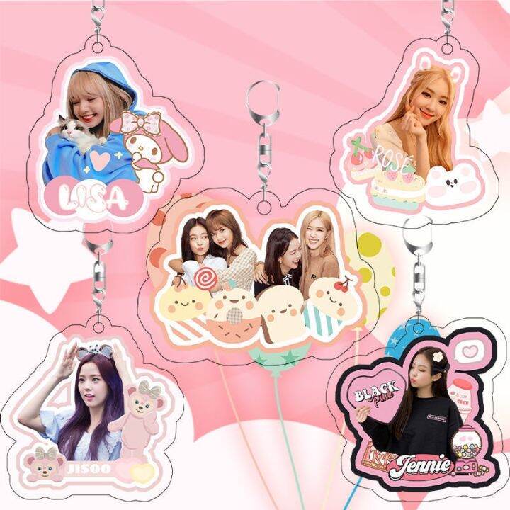 Blackpink key lisa Jin Zhini Jin Zhi XiuPiao colour the doublesided hd