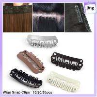 JING 10/20/50pcs ร้อน เครื่องมือต่อผม จัดแต่งทรงผม เครื่องประดับ กิ๊บติดผม รูปตัวยู หมุดโลหะ คลิปหนีบวิก