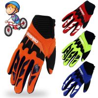 Gloves for 3-12 Years Old Children Warm Balance Push Kick Bike Skating Skate Bicycle Motorcycle Full Finger Kids Riding Cycling