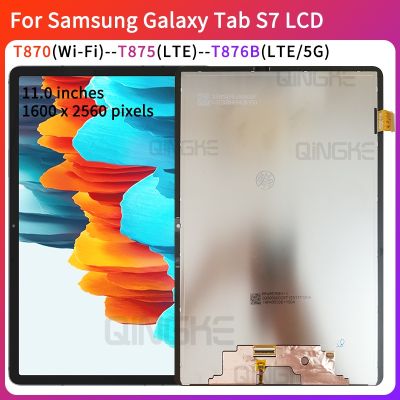 แผงหน้าจอสัมผัสดิจิทัล LCD สําหรับ Samsung Galaxy Tab S7