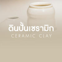 ดินปั้นเซรามิกส์ CERAMIC CLAY เนื้อดินละเอียด ปั้น-ขึ้นแบบง่าย - ก้อน 5 กก.