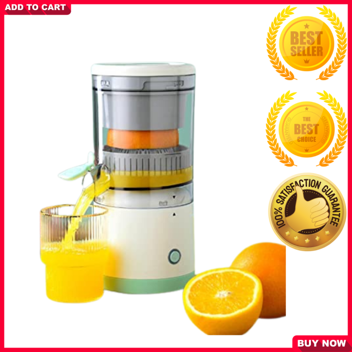 Portable Electric Citrus Juicer l USB Rechargeable design, Wireless and