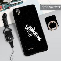 เคสซิลิโคนนิ่มสำหรับ OPPO A35/F1/F1F กล่องคลุมทั้งหมดเคสโทรศัพท์ทาสีป้องกันการหล่นป้องกันรอยขีดข่วนฝาครอบโทรศัพท์สำหรับ OPPO A35/F1/F1F, OPPO เคสโทรศัพท์เคสแถมฟรีเชือกและที่วางแหวน