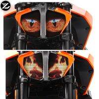 ▫สติกเกอร์ป้องกันไฟหน้าสำหรับ KTM DUKE 390 DUKE790 2017 2018 2019อุปกรณ์เสริมรถจักรยานยนต์สติกเกอร์ป้องกันไฟหน้า