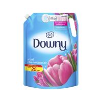 Downy ดาวน์นี่ น้ำยาปรับผ้านุ่ม สูตรเข้มข้นพิเศษ แบบเติม 2.1 ลิตร - กลิ่นหอมสดชื่นยามเช้า (blue)