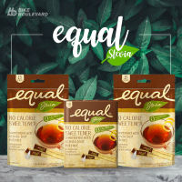 Equal อิควล น้ำตาลสตีเวีย มี 3 ขนาด 15 40 100 ซอง น้ำตาลหญ้าหวาน สตีเวีย Stevia