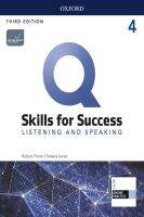 Bundanjai (หนังสือเรียนภาษาอังกฤษ Oxford) Q Skills for Success 3rd ED 4 Listening and Speaking Student Book iQ Online Practice (P)