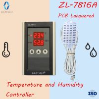 ZL-7816A 12V ตัวควบคุมความชื้นและอุณหภูมิเทอร์โมสตัทและไฮโกรสแตท Lilytech