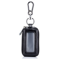 Mini Holder Wallet Bag Pocket Men Double Zipper Car Leather Keys