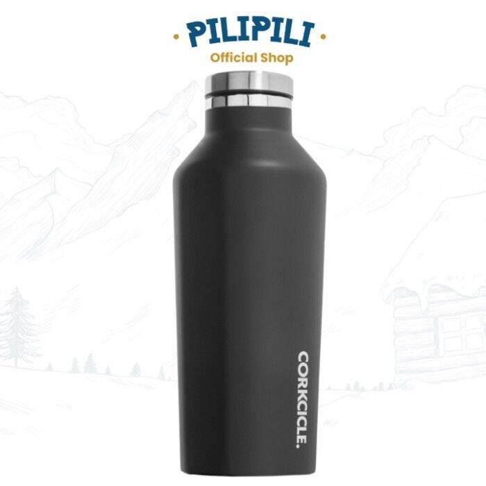 Botella/termo de acero inoxidable con aislamiento de Corkcicle Vinnebago, Acero inoxidable : Corkcicle