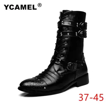 Gothic high heel on sale boots